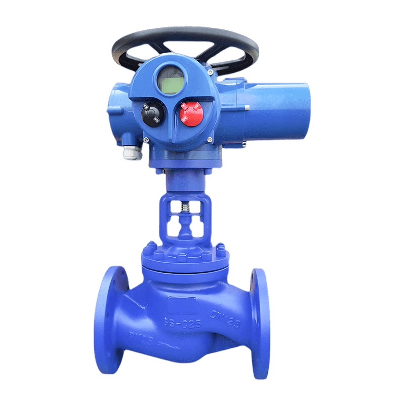 Vanne d'arrêt électrique en acier au carbone