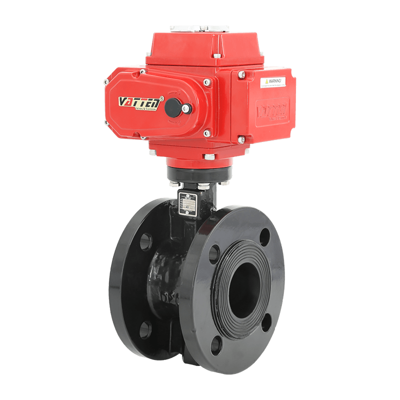 Vanne papillon électrique à bride