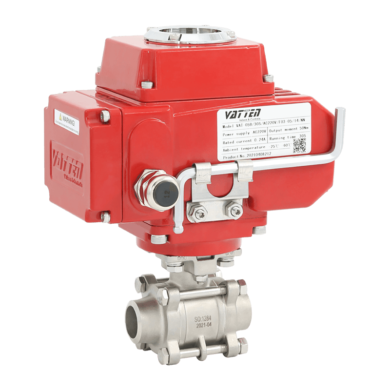 Robinet à tournant sphérique de soudage électrique