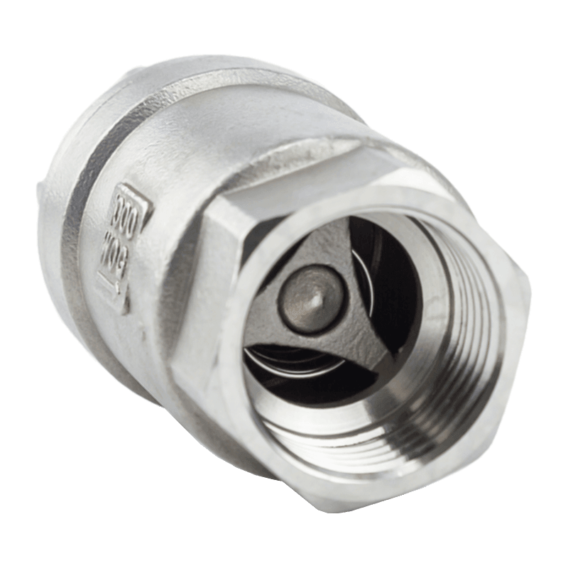 Clapet anti-retour vertical fileté H12W