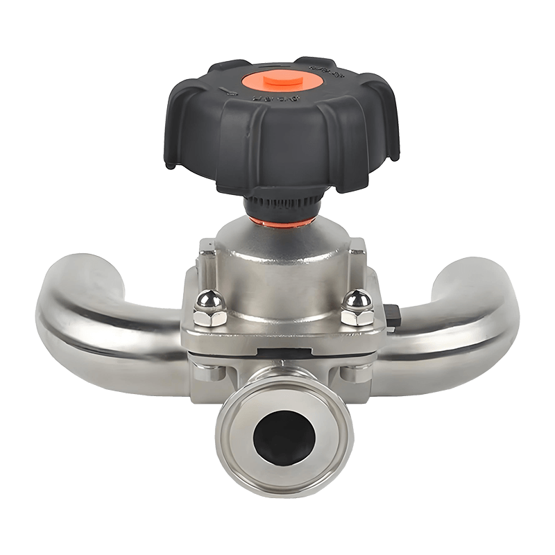 Vanne à membrane sanitaire manuelle