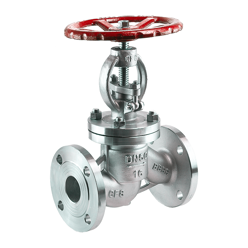 Vanne d'arrêt manuelle en acier inoxydable