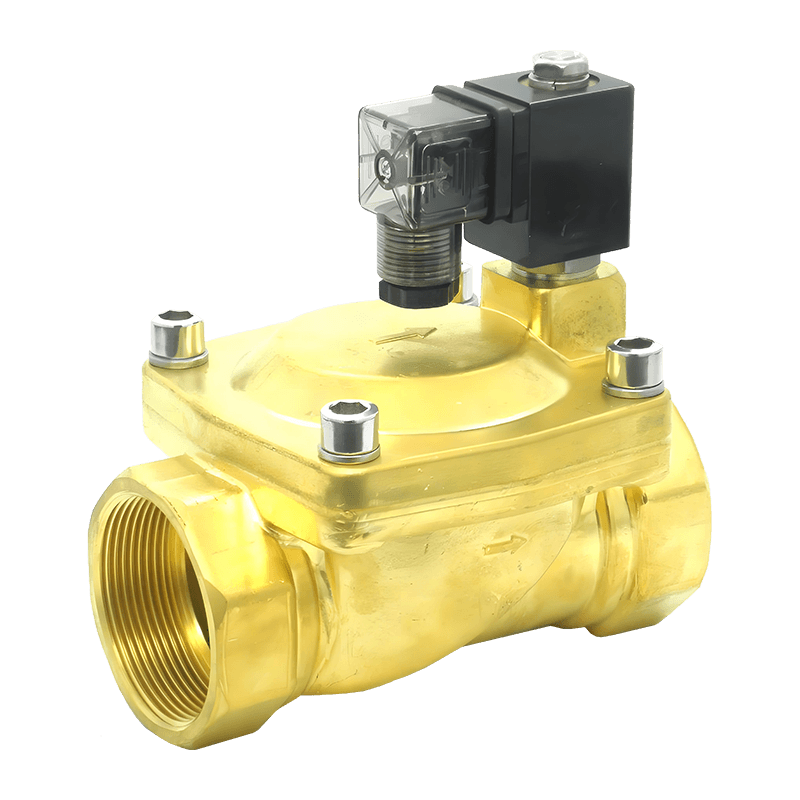 Électrovanne connectée à un tuyau