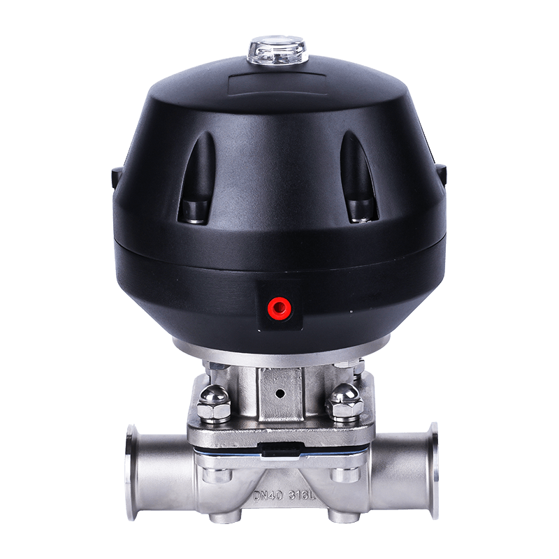 Vanne à membrane sanitaire pneumatique