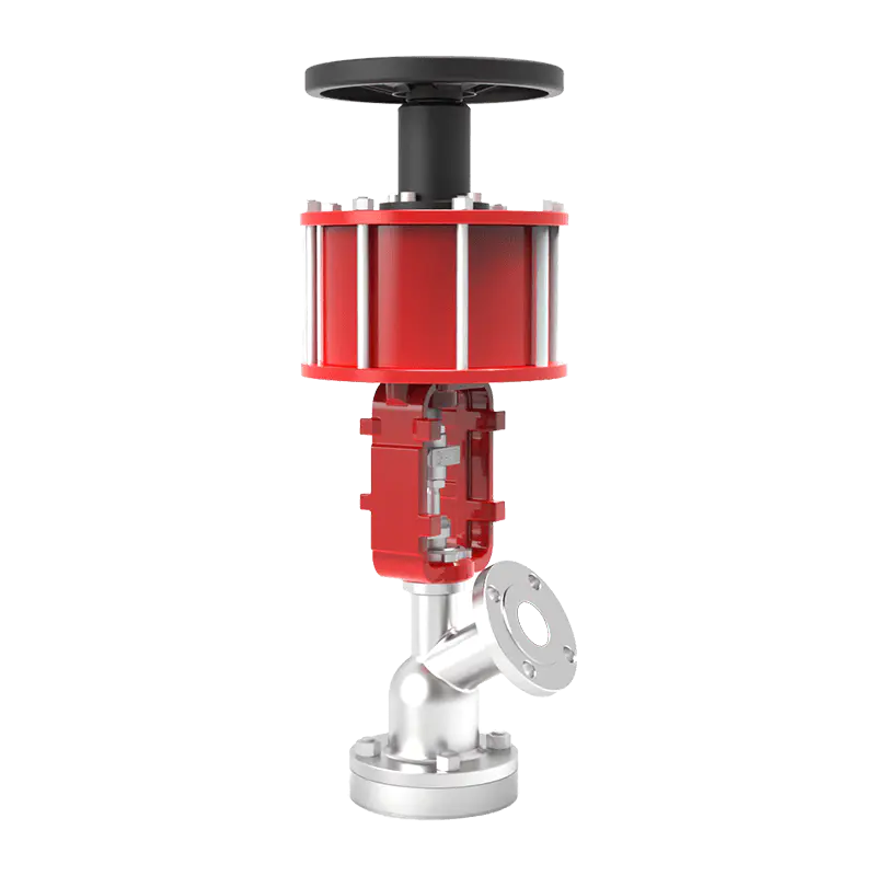 Soupape de décharge pneumatique à ouverture supérieure