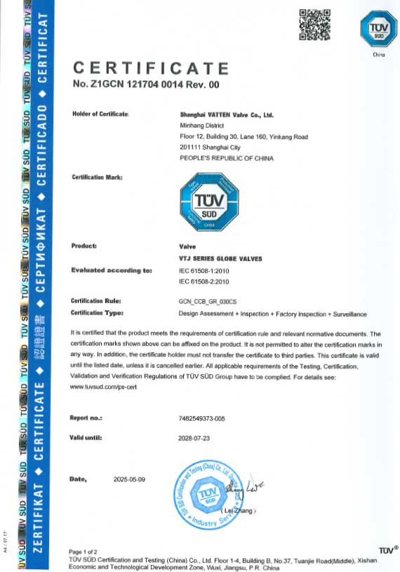 Groupe de vannes Vatten